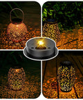 Four Pack Solar Light Replacement Top for Outdoor Lanterns, waterproof and all-weather, 2.76 inch lid on decor lanterns
