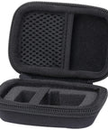 Open black hard case for FLIR One Gen 3 and FLIR One Pro thermal camera with foam insert and mesh pocket, shockproof waterproof protective case