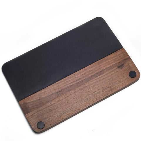 54mm Espresso Tamping Mat And Pro Grade Desk Ready Tool Organizer For Breville Espresso Machines Walnut Wood And Leather Tamp Station
