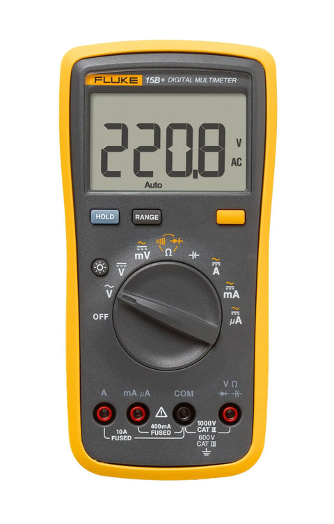 Digital Multimeter For Electrical Projects With AC And DC Voltage And Current Measurement Up To 1000V And 10A Plus Resistance, Continuity, Diode And Capacitance Testing CAT III 600V Safety Great For DIY And Pro Techs displaying 220.8V
