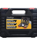 Pro Network Tool Kit With RJ45 Crimp Tool Pass Through Crimper Cat6 Cat5e Cat5 Crimping Tool, Wire Tracker in Carrying Case