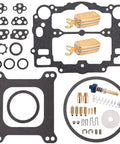 Beefed Up Carburetor Rebuild Kit For 1405 Through 1411 4 Barrel Carbs And Carter AFB 809064 9000 Series Marine With Alcohol Resistant Parts Plus Gaskets