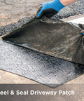 Peel And Seal Driveway Patch For Long Lasting Pothole Repair That Bonds To Asphalt And Concrete Keeps Water Out Plow Resistant