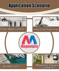Application scenarios for Heavy Duty Rubber Coated Mounting Magnets With Anti Scratch And Anti Corrosion Finish Over 80 Lb Load