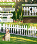 Easy installation guide for Critter Proof No Dig Fence Barrier For Garden, 30 Panels, 42.5 Feet Long By 13 Inches High, Rustproof Metal Border For Outdoor Use