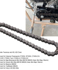 Heavy Duty Steel Alloy Chain Roller Tensioner Kit For 420 Mini Bike, Durable Drive System With Spring And Link For 212cc 196cc Engine Upfits And Baja Rides, 420 chain with mini bike fitment