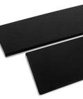 RANSOTO pillar trim door molding, black vinyl, for Chrysler Town & Country and Dodge Grand Caravan (pair)
