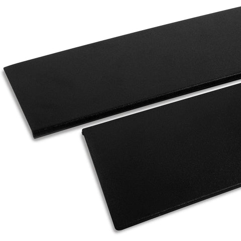 RANSOTO pillar trim door molding, black vinyl, for Chrysler Town & Country and Dodge Grand Caravan (pair)
