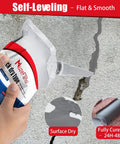 Fast Curing Concrete Crack Filler Sealant Waterproof Caulk For Driveways, Sidewalks, Walls And Foundations application close-up