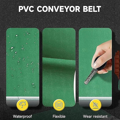 Compact Desktop Conveyor Belt With Digital Led Display, Automated Parcel Counter, Smooth As Grease Pvc Track, Easy Speed Controls, No Sweat Sorting Tool, Built Like A Tank For Warehouse Use