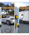30 Amp Dryer To 50 Amp EV Charger Adapter Cord For Home Charging 14 30P To 14 50R Conversion For Tesla RV And Other EVs