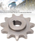 420 11-Tooth Motor Sprocket With Keyway - Steel Chain Wheel For MY1020 MY1016Z MY1018 Motors shown in steel material