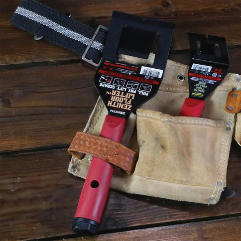 Floor Lifter Pro Demolition Tool For Easy Removal Of Hardwood Floors Ceramic Tile Trim And Countertops in tool belt