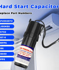 Hard Start Capacitor Kit With 500 Percent Torque Boost For HVAC Systems 115V Through 288VAC in front of AC unit