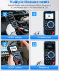3In1 Digital Multimeter With Built In Oscilloscope And DDS Generator 19999 Counts TRMS 1MHz for voltage, current, resistance