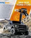 Beefed-Up F150 Front Upper Control Arms For 2-4 Inch Leveling Lift Kit Tubular Front Suspension UCA Set For 2004-2020 Ford F-150 Ball Joint Angle Correction And Off Road Performance 2 Piece, black tubular control arm and ball joint for Ford F-150 off-road use