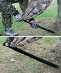 Setting up Camo Tree Hammock Chair For Huntin And Camping Portable Lightweight Stool On Tree Stand 360 Degree Swivel Seat Heavy Duty 330 Lb Capacity