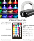 Dope Sound Activated Starlight Headliner Kit With 150 Fiber Strands, 6.5Ft Long 16W Light Box and RF Remote Control