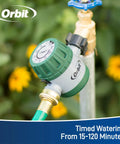Mechanical Water Timer For Lawn And Garden No Battery Needed Clockwork Hose Faucet Timer With Adjustable Irrigation Shutoff