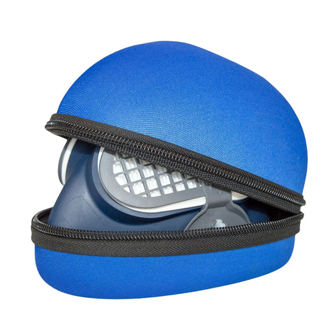 Elipse Dust Mask Carry Case For Respirators Durable Hard Case With Belt Loop One Size Blue Fits SPR451 SPR457 SPR449 SPR456