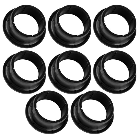 Beefed Up Rear Control Arm Bushings For Polaris ATVs And UTVs 5432092 5433065 5434550 5438902 8 Pack Replacement Parts Heavy Duty Suspension Upgrade For Rough Trails black bushings
