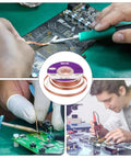 Desoldering Solder Wick Braid No Clean Copper Wick 0.14 Inch Width 5 Feet Length for electronic repair use on PCB board