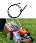 Heavy Duty Lawn Mower Clutch Cable Replacement 946-05105A mounted on Troy Bilt TB370 mower in grass.