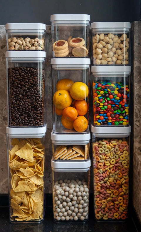 Keeping Your Pantry Crisp With This Straight Up Durable 10 Piece Square Food Storage Container Set Bpa Free Dishwasher Safe Twist Lock Design Built Solid For Everyday Kitchen Life And Total Game Changer