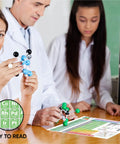 Students using Laminated Periodic Table Of Elements Chart 9 By 12 Inch Chemistry Reference Poster Cheat Sheet in class.