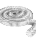 Ultra Flex Clear Vue Dust Collection Hose 2.5 Inch By 10 Foot Heavy Duty PVC Debris And Fume Extraction Line for woodworking