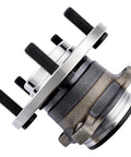 Rear Wheel Bearing And Hub Assembly Replacement Suspension Kit For Mazda 3 2004-2013 Mazda 3 Sport 2009-2013 Mazda 5 2006-2010 2012-2017 Direct Fit Bolt On For A Smooth Ride And Reliable Performance showing hub with bolts and flange