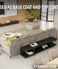 Stylish interior showcasing Straight Up Tough Matte Concrete Floor Coating For Garages in modern living space.