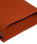 Rolled Red Silicone Rubber Sheet 60A Durometer One Thirty Second Inch Thick Nine By Twelve Inch No Adhesive Backing High Temp