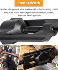 Heavy Duty U Joint Puller For 1.5 To 2.2 Inch Bearing Cups, Class 6 8 Truck And Machinery U Joint Removal Tool