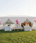 10x20 Pop Up Canopy Tent With 6 Removable Sidewalls, One Push Setup Party Gazebo For Outdoor Weddings, Parties And Events