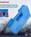 Universal Motorcycle Fork Seal Driver Kit 14 Pcs Set For Easy Quick Install And Removal Includes 35/36 adapters in blue case
