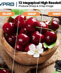 1080P 120FPS High Speed USB Camera With M12 Wide Angle 12MP IMX577 Sensor Lightburn Compatible image comparison with cherries