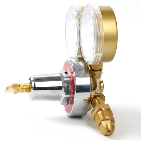 Acetylene Regulator for Welding Gas Replacement Gauge for Torch Cutting Kits CGA 510 Inlet 0 to 400 PSI Outlet 0 to 30 PSI