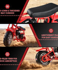 40Cc Gas Powered Mini Dirt Bike For Kids 8 14 With Automatic Transmission And Pull Start Off Road Pocket Motorcycle, seat, frame, tires