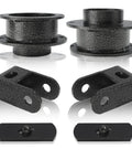 2.5 Inch Front Leveling Lift Kit For Ram 2500 4WD And Ram 3500 4WD With Steel Coil Spring Spacers And Front Shock Extension Brackets