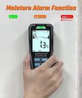 Pinless Moisture Meter For Drywall And Concrete, Noninvasive Surface Scanner, DIY Friendly Leak Detector For Home Inspections, Quick Moisture Readings For Basements, Bathrooms, Kitchens, And More on wall