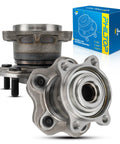 AWD Rear Wheel Hub Bearing Assembly For 2008 To 2020 Nissan Rogue And 2011 To 2017 Nissan Juke 5 Lug No ABS Compatible with packaging