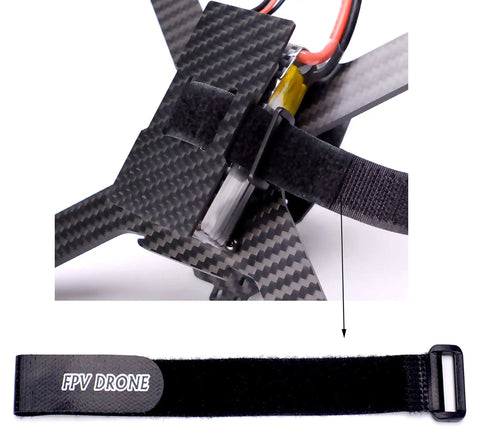 Non Slip RC Battery Straps 20mm By 250mm Rubberized Tie Down Straps For Drones Boats Cars Lock In Lipos With Rugged Grip And Easy Install