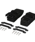 Dual Strap Grab N Go Portable Fuel Tank Hold Down Kit With Fasteners And Deck Fittings, 63 Inches, easy-install marine straps