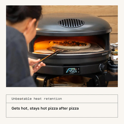 Arc XL Outdoor Pizza Oven With Propane Gas And Precision Flame Control Delivers A 16 Inch Pizza In 60 Seconds Heats Up To 950F