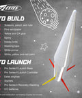 Nike Smoke Pro Series II STEM Rocket Kit for Expert Builders, featuring rocket components and assembly tools list.