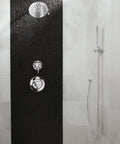 Posi Valve Trim Chrome For Shower Systems, Align Collection Coordinating Look, Mirror-Shiny Chrome Finish, Valve Required 2510