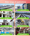 Dual Model Pipe Cutting Machine For 15 To 220Mm And 75 To 400Mm Pipes Lightweight Handheld Cutter Zd220 And Zd400 Cold Cutting With No Burrs Adjustable Speed Tool Free Clamp Heavy Duty Performance For Large Diameter Jobs for industrial piping and pipe repair