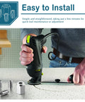 Man installing Replacement Collet And Nut Kit For Spiral Saws And Drywall Cutout Tools Works With CN1 And DEWALT Tools on a saw
