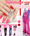 24 Color Hema Free Solid Gel Nail Polish Kit With Ombre Gel And Pat Paint Gel in neat nail art and casual outfits